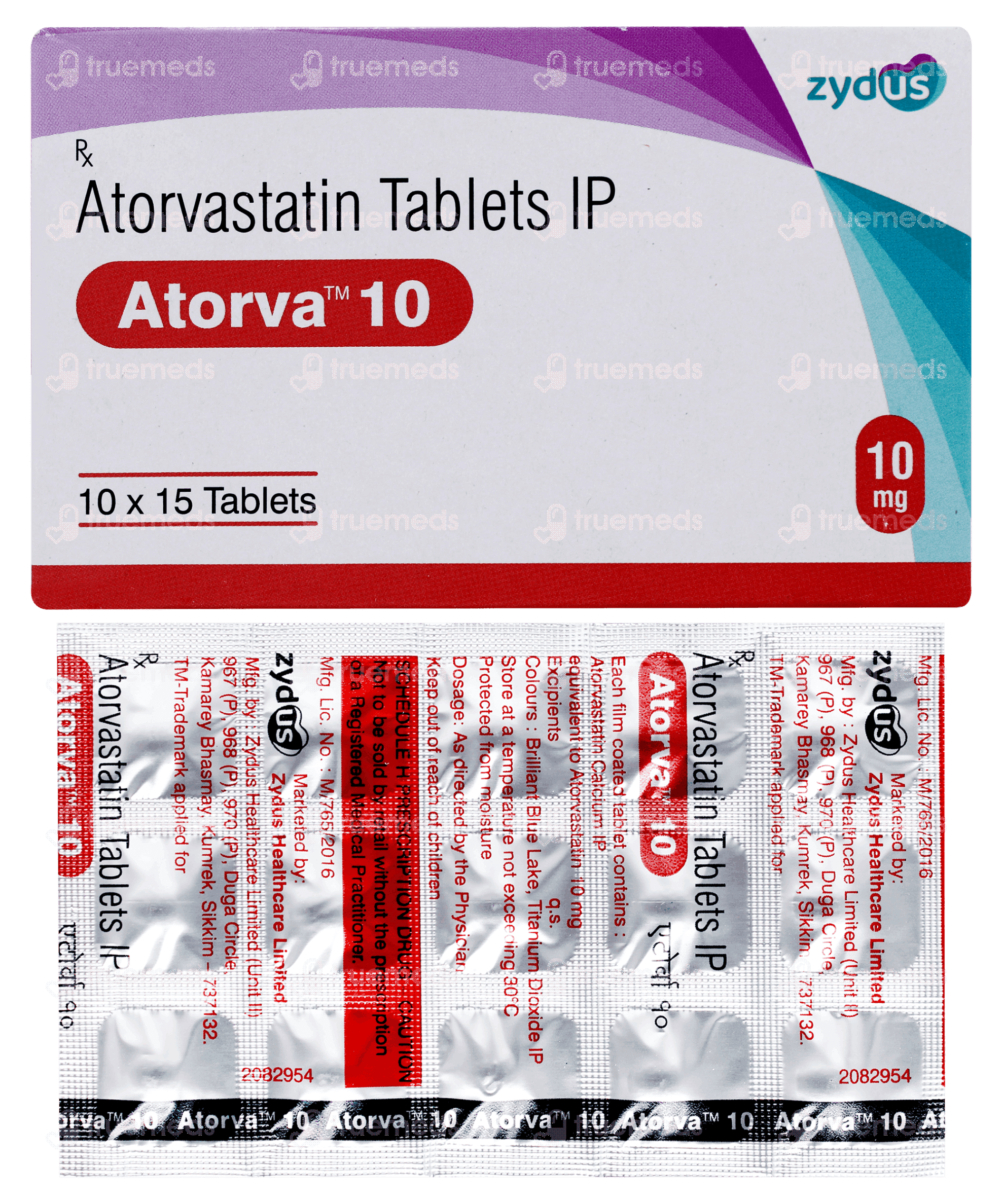 Atorva 10 Tablet 15