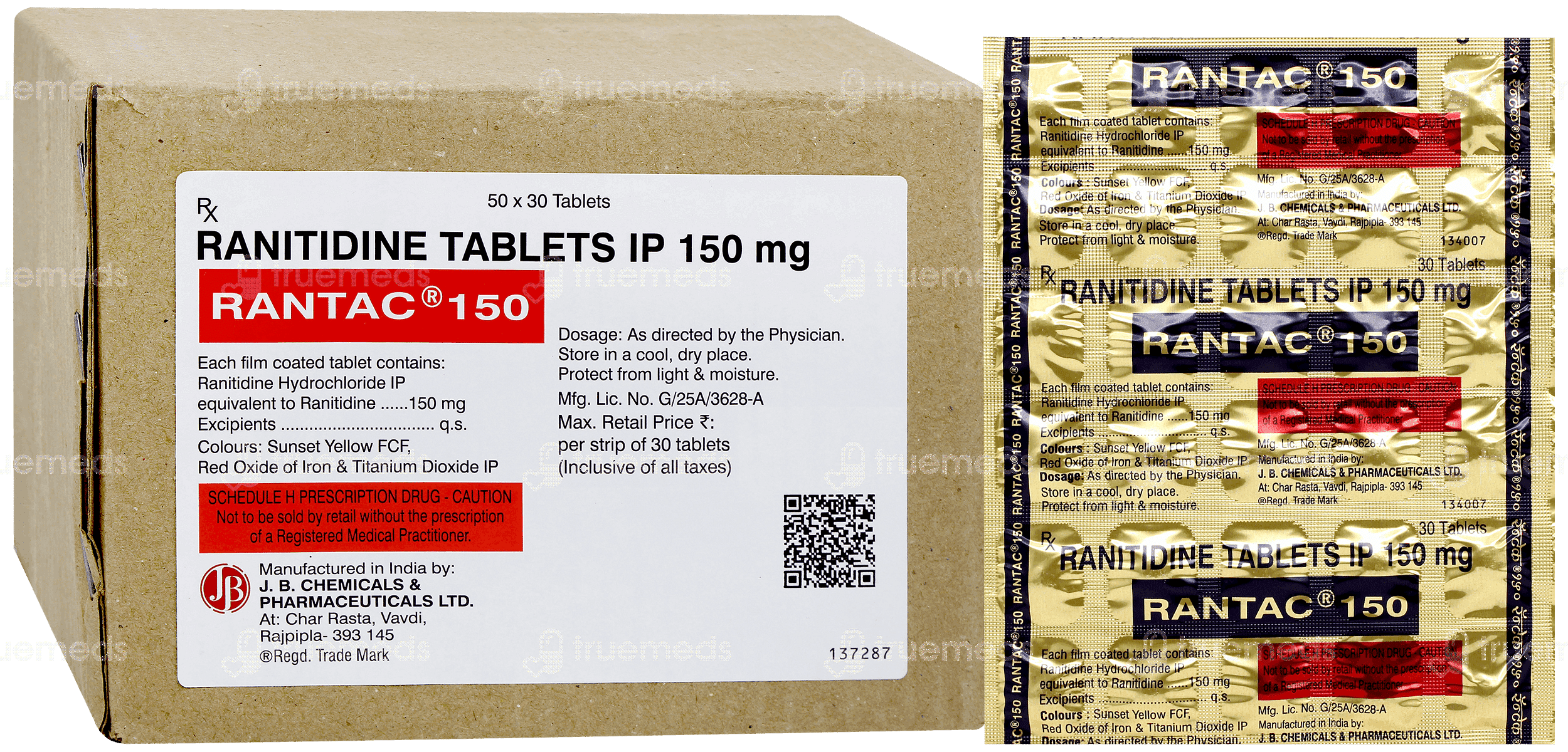 Rantac 150 Tablet 30