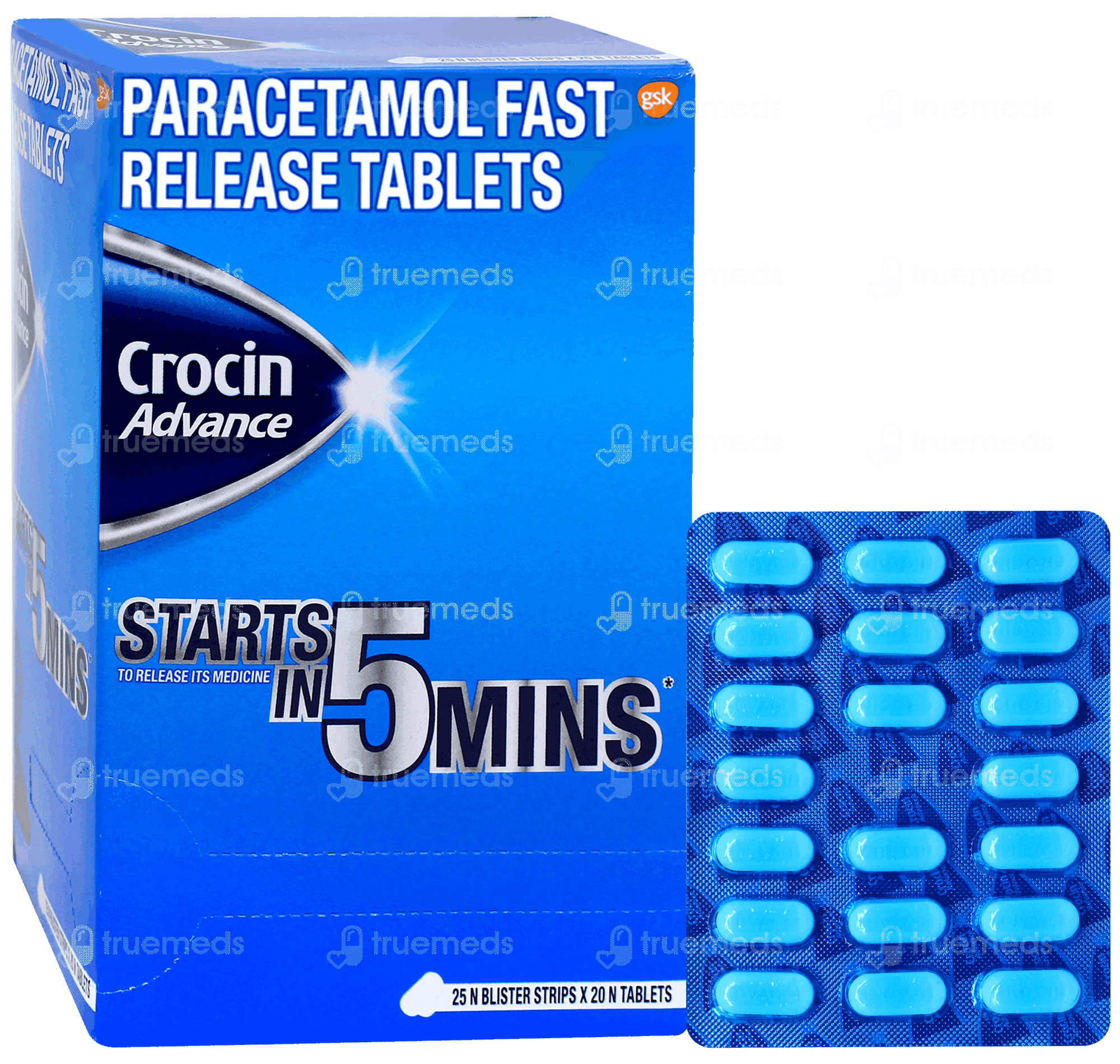 Crocin Advance Tablet 20